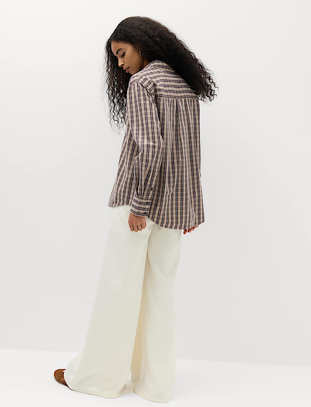 Pure Cotton Checked Shirt