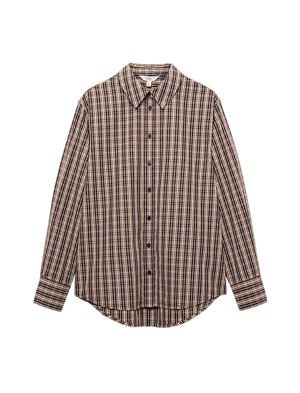 Pure Cotton Checked Shirt