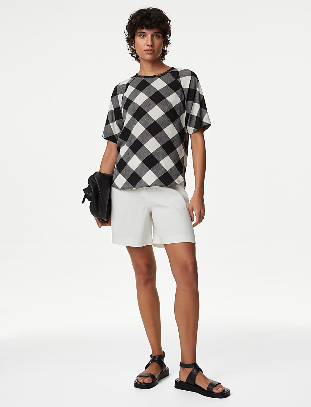 Checked Top