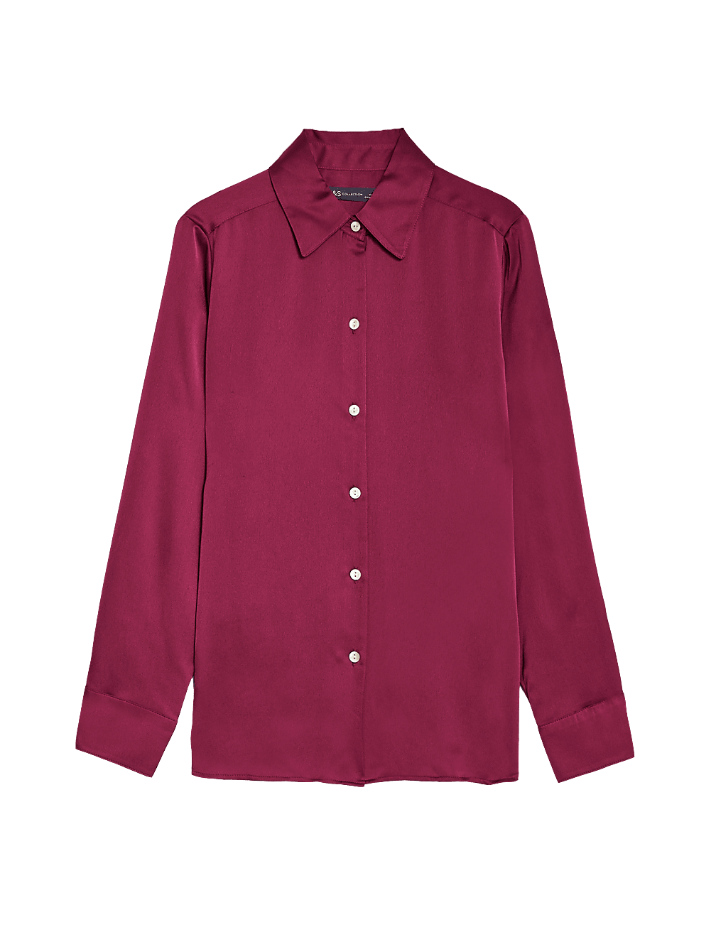 Satin Collared Shirt