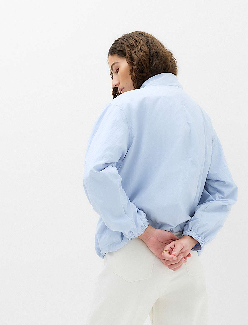 Lightweight Funnel Neck Jacket