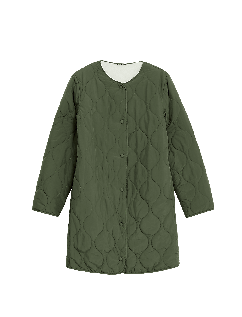 Stormwear™ Quilted Reversible Borg Lined Coat