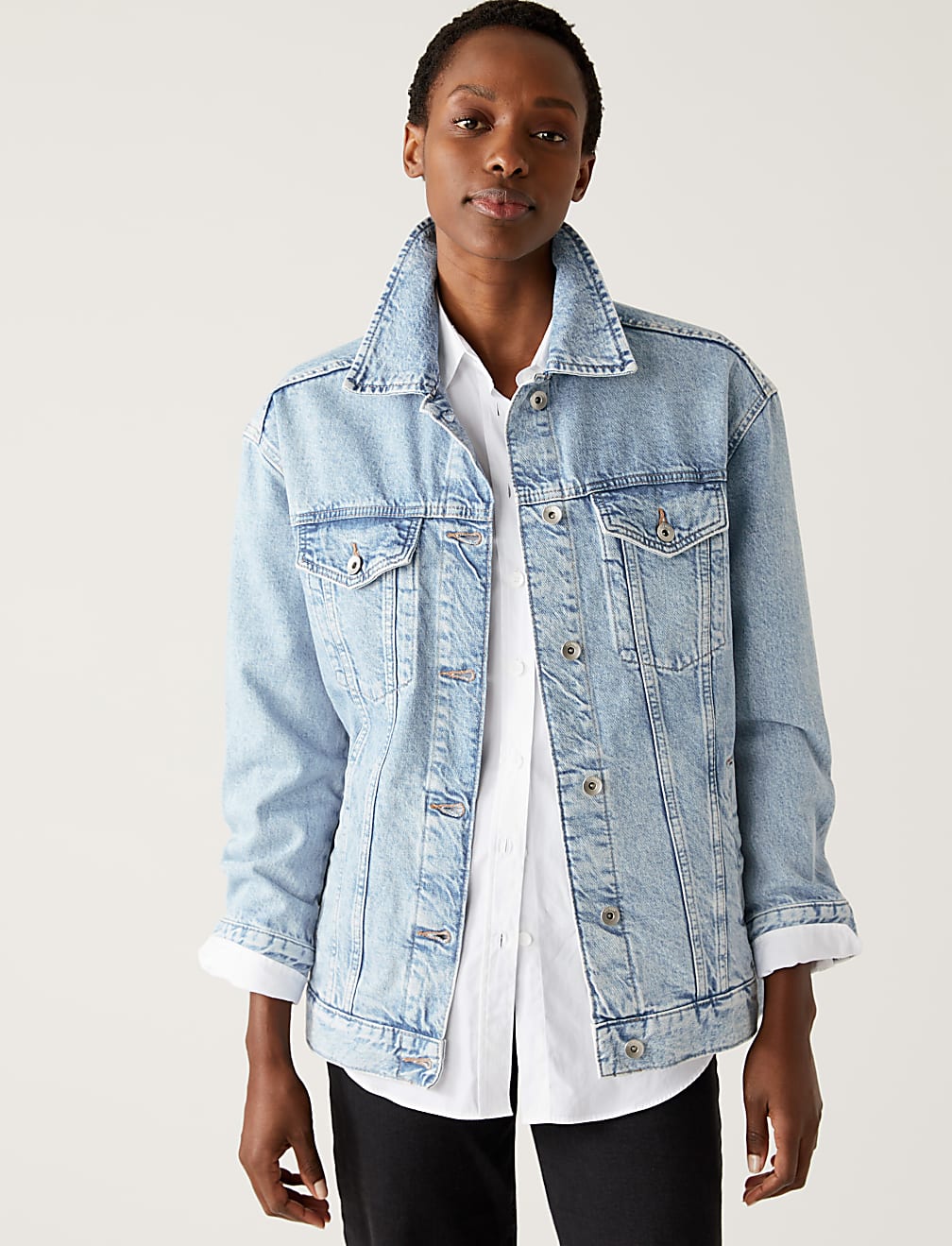 Cotton on girlfriend denim jacket shop