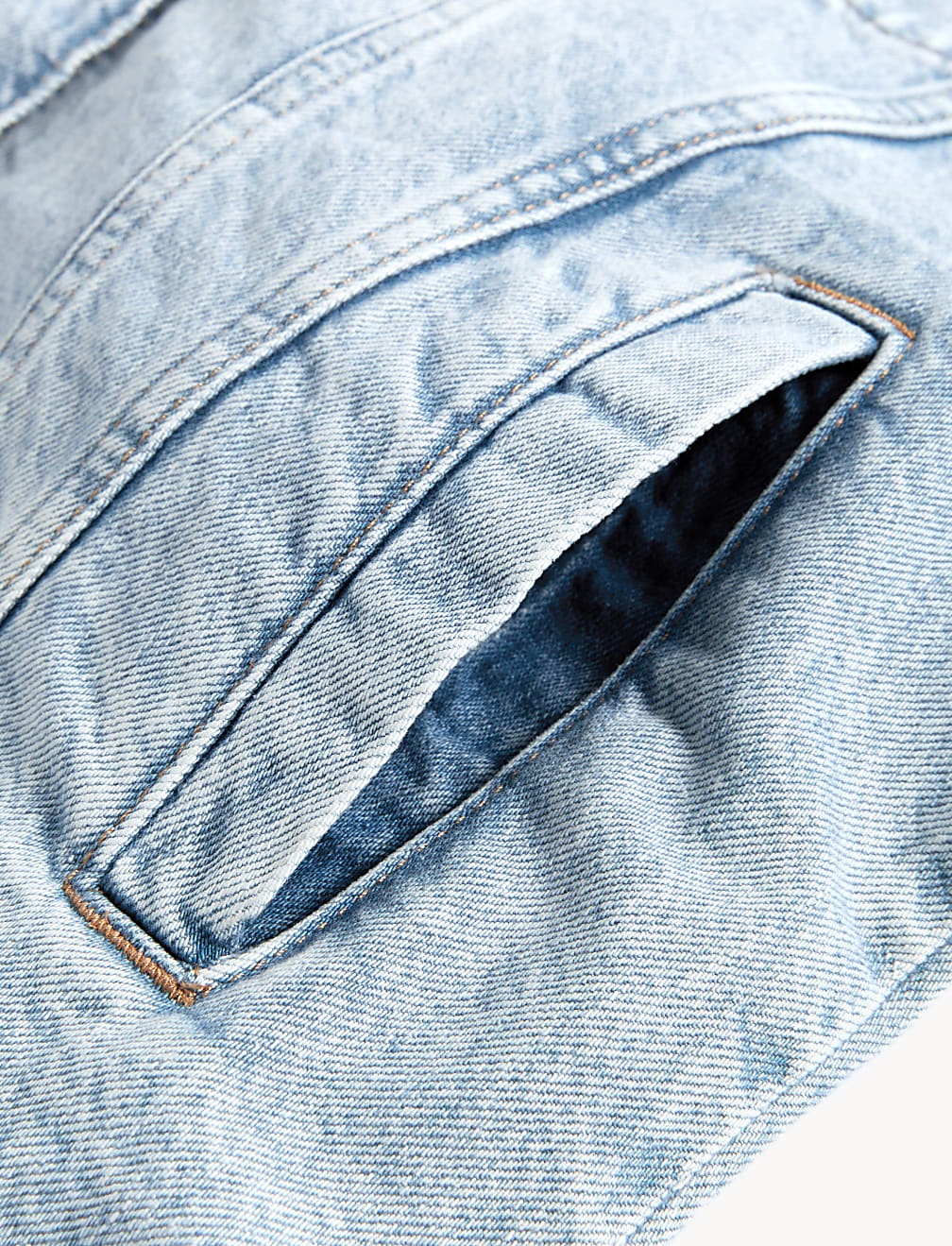Pure Cotton Girlfriend Denim Jacket