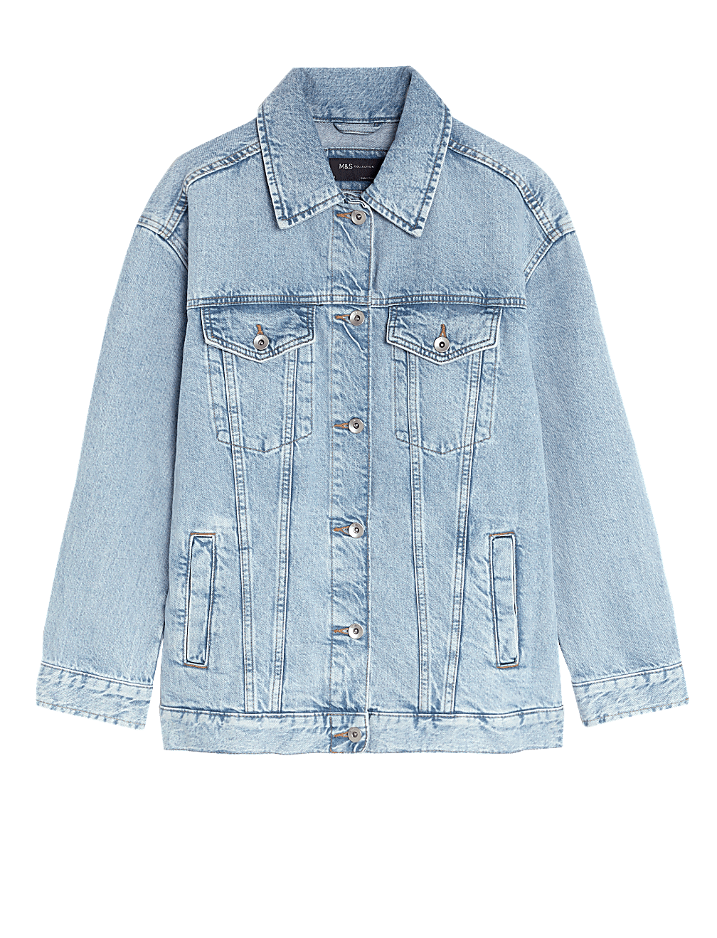 Pure Cotton Girlfriend Denim Jacket