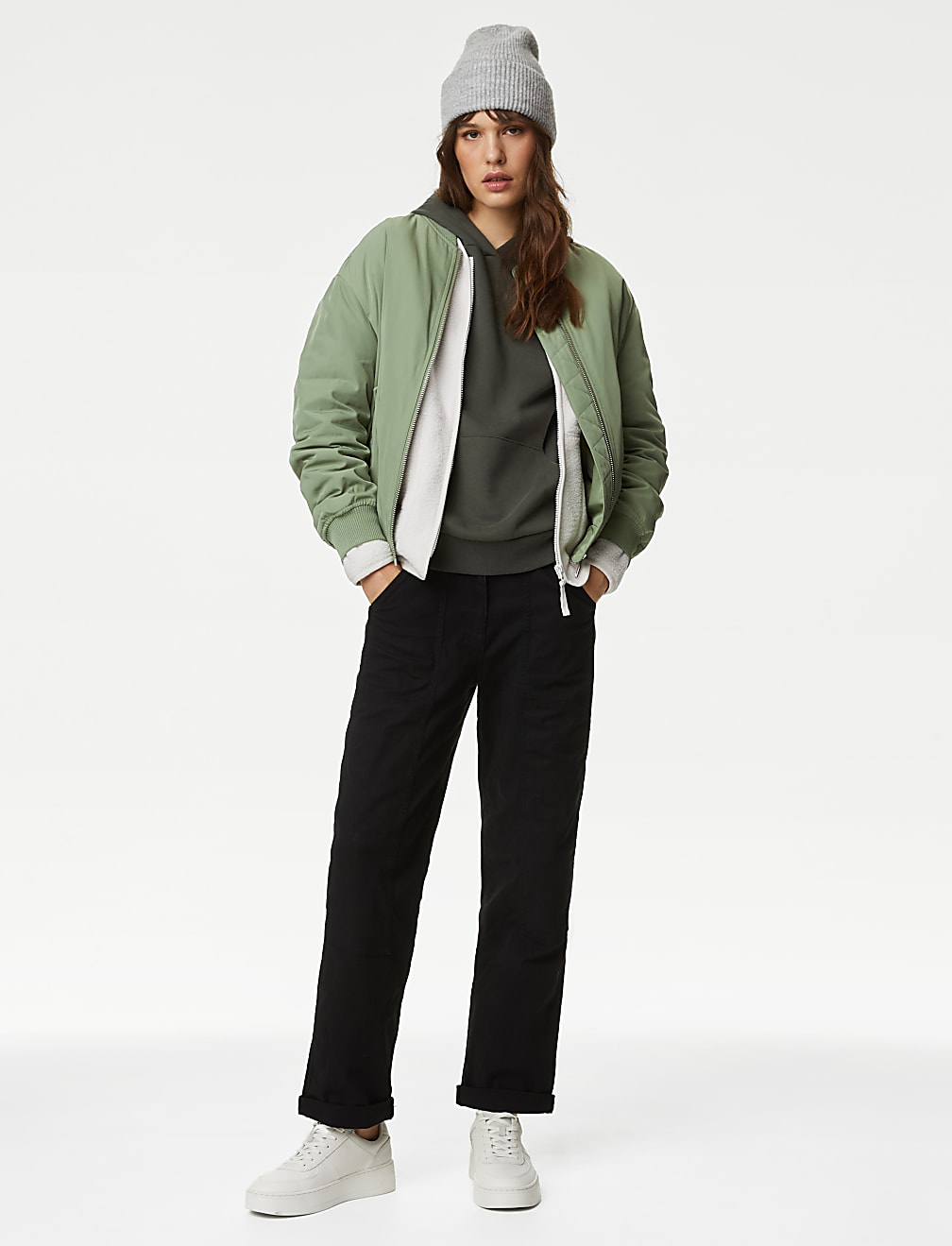 Padded Bomber Jacket