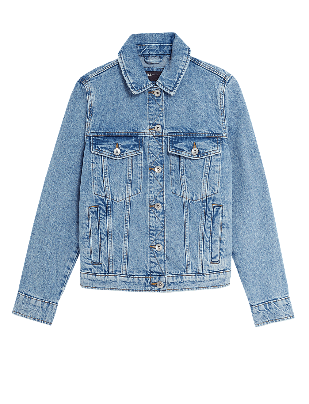 Pure Cotton Denim Jacket
