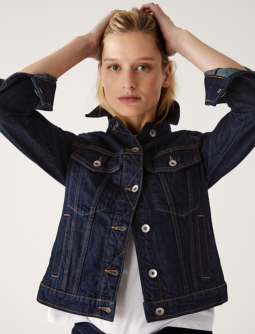 Pure Cotton Denim Jacket