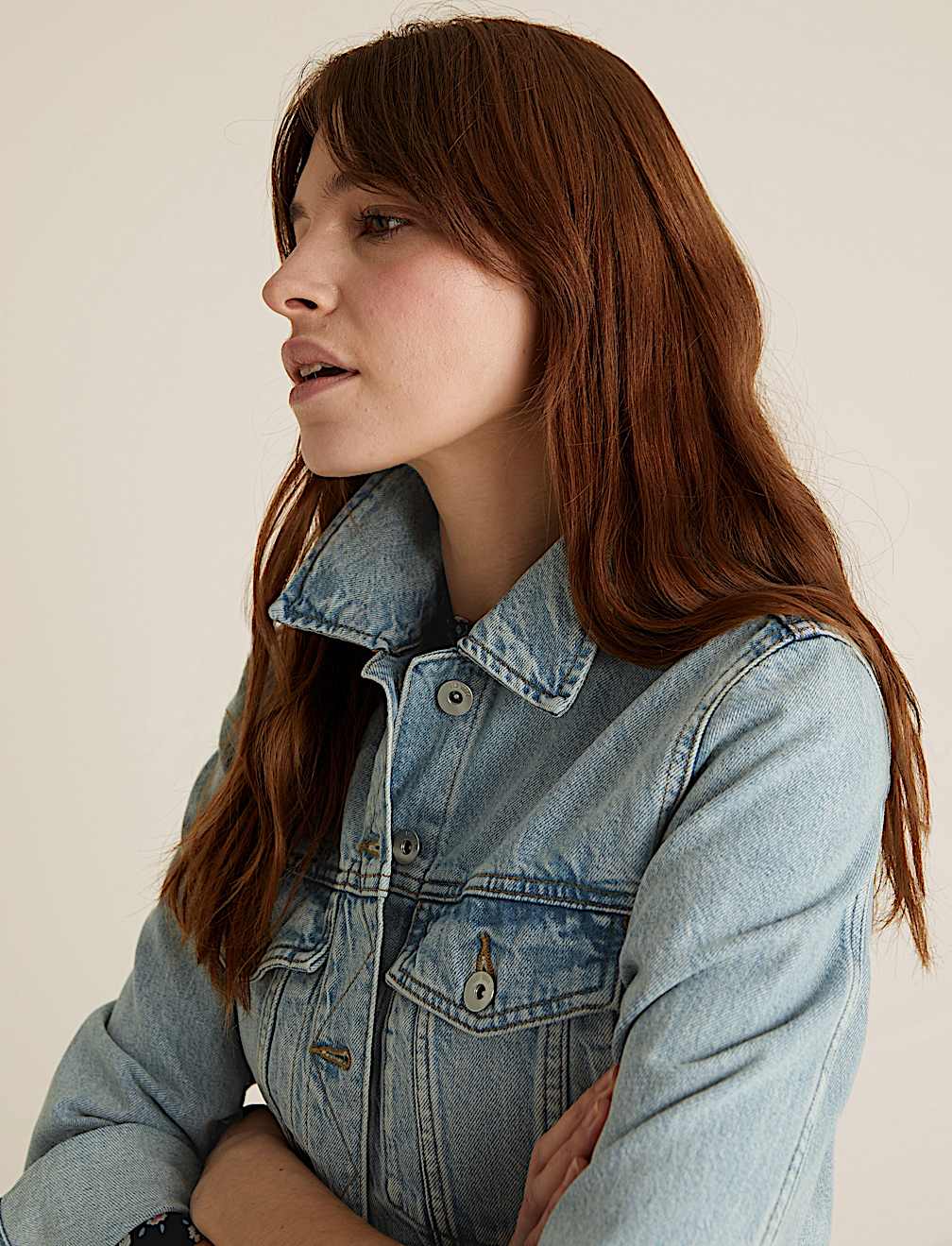 Pure Cotton Denim Jacket