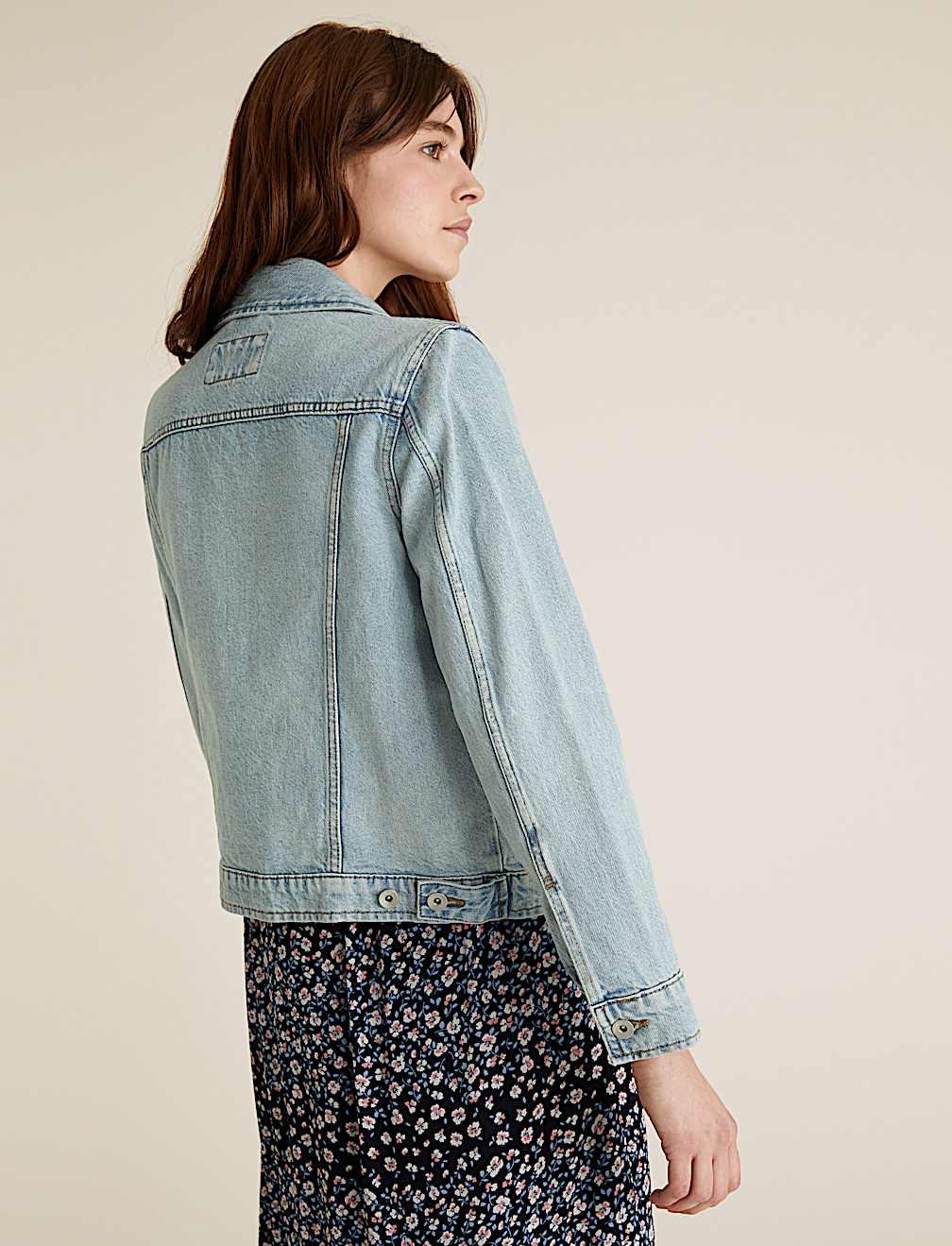 Pure Cotton Denim Jacket