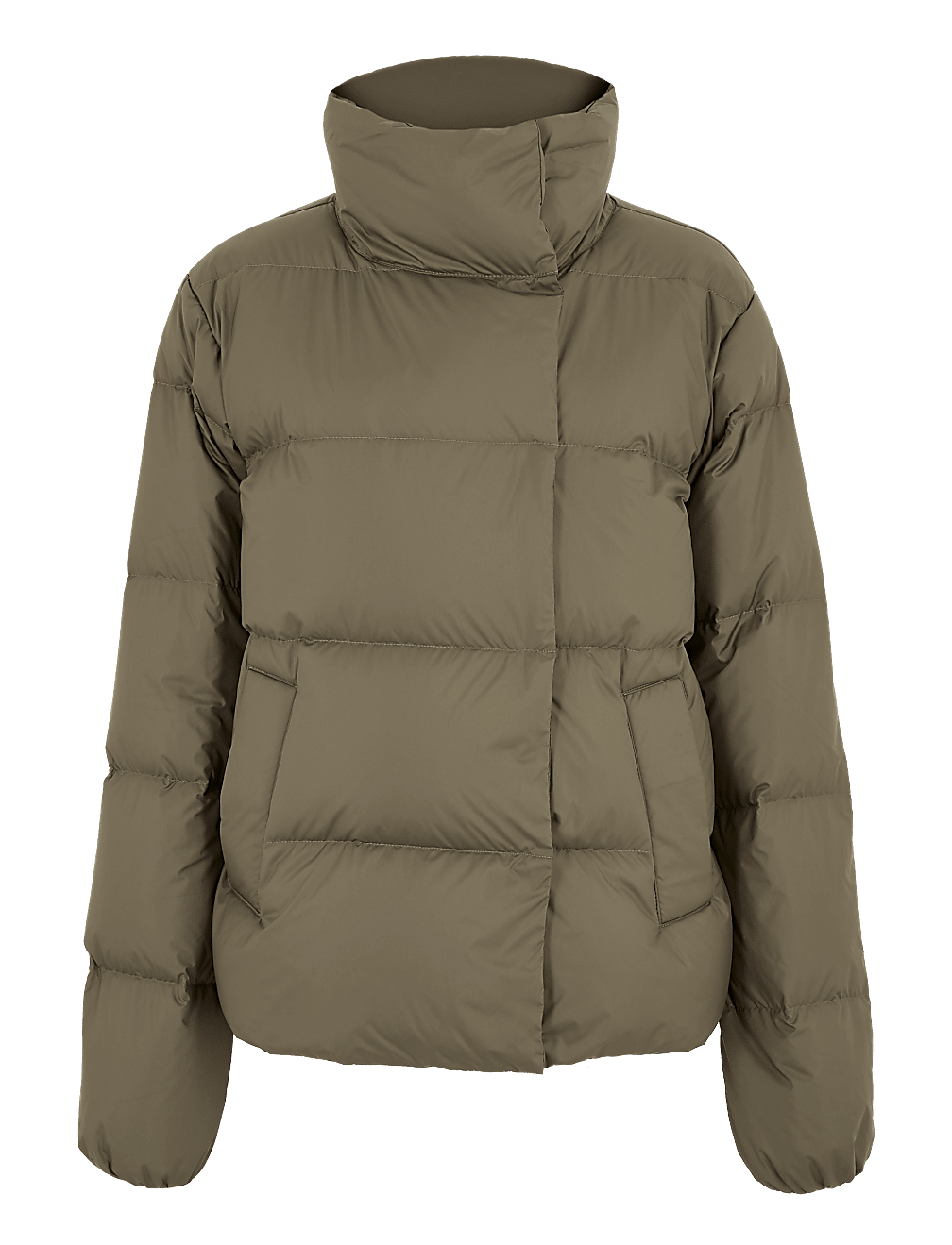 Feather & Down Duvet Puffer Jacket