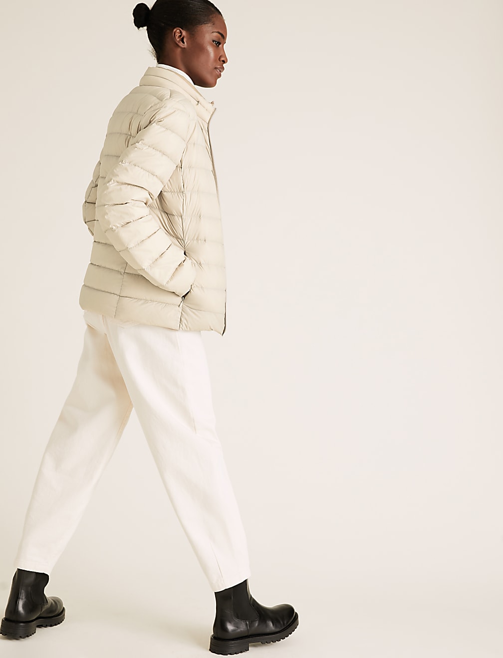 Feather & Down Puffer Jacket