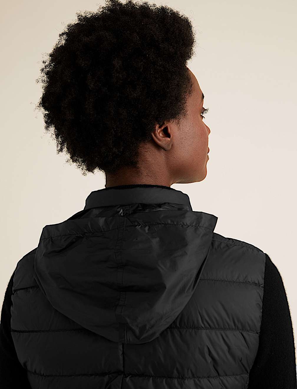 Feather & Down Puffer Gilet