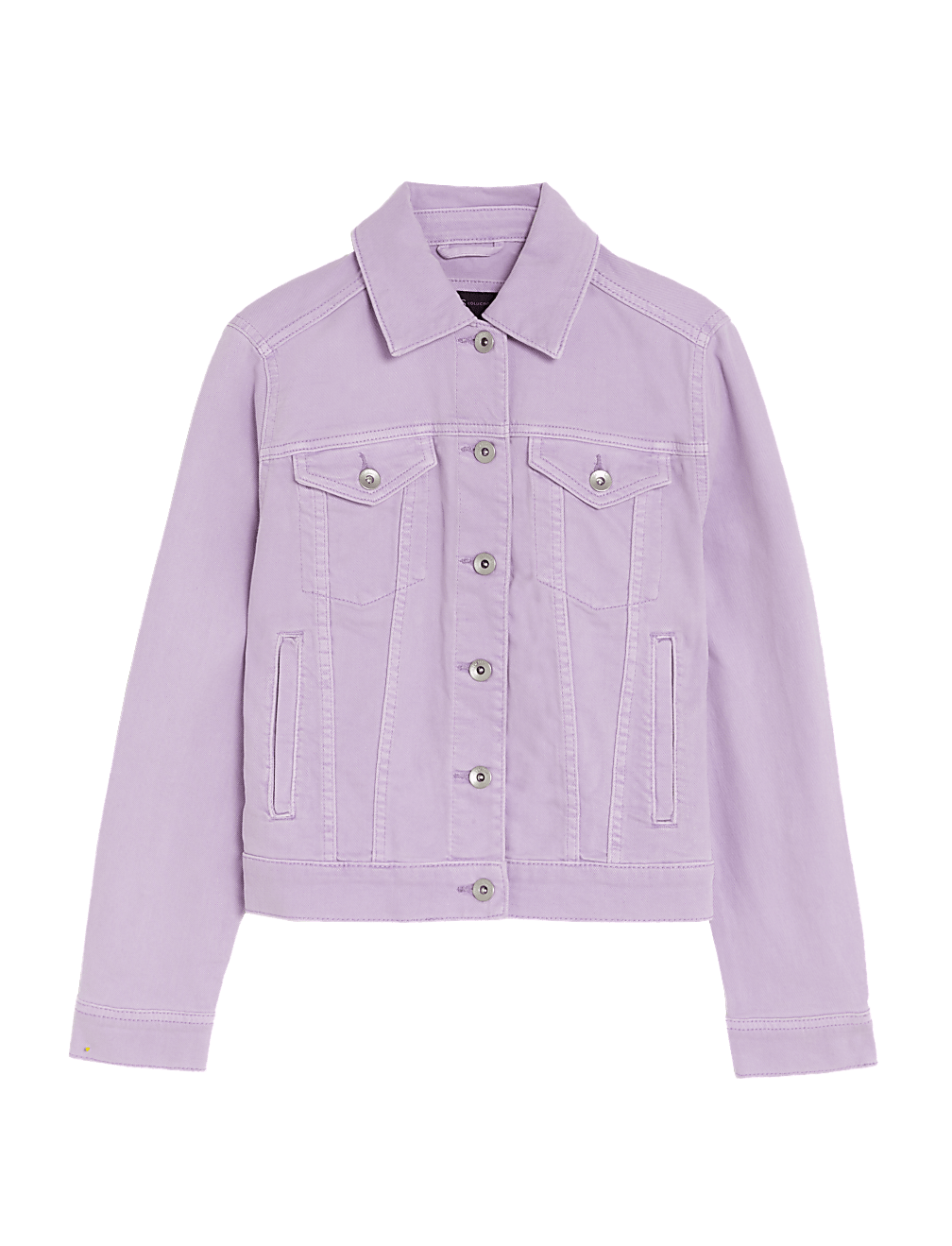 Cotton Rich Denim Jacket with Stretch