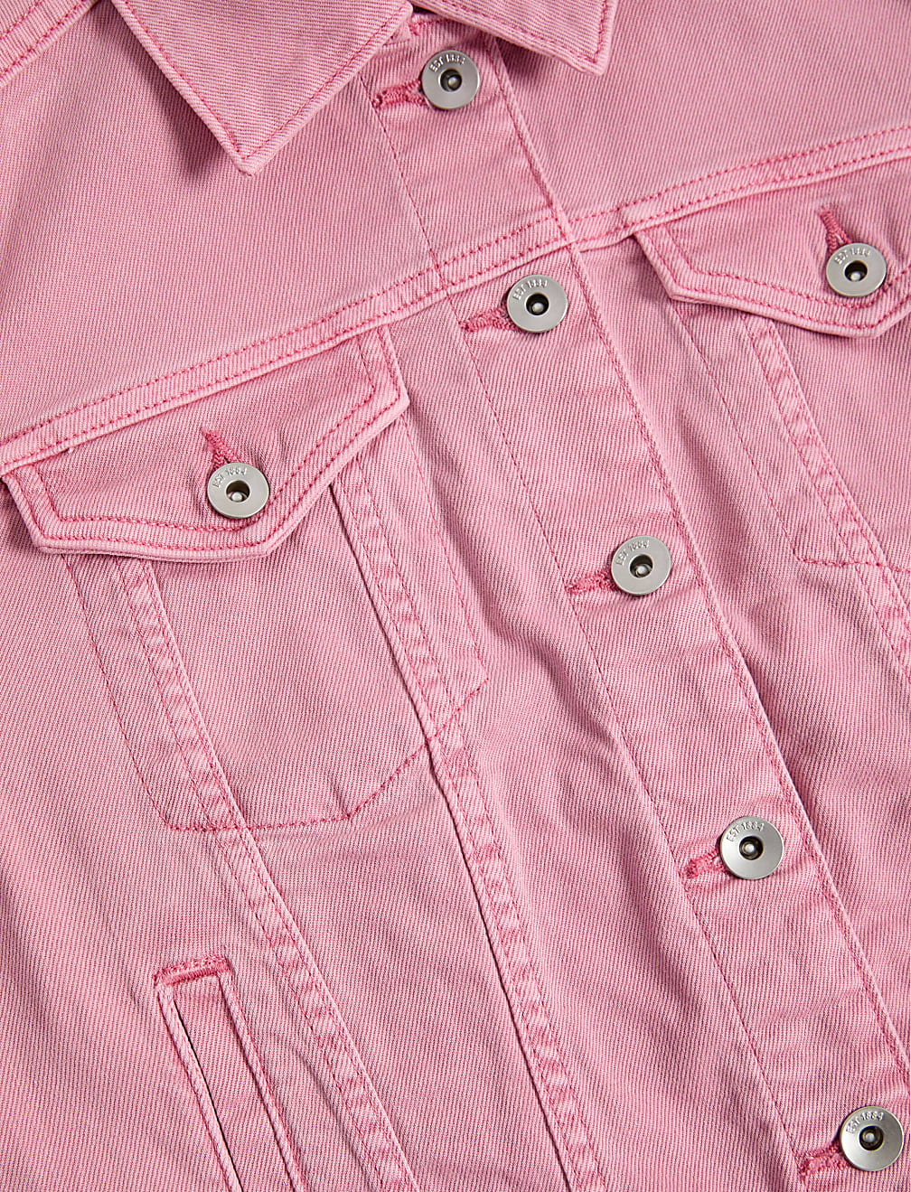 Cotton Rich Denim Jacket with Stretch