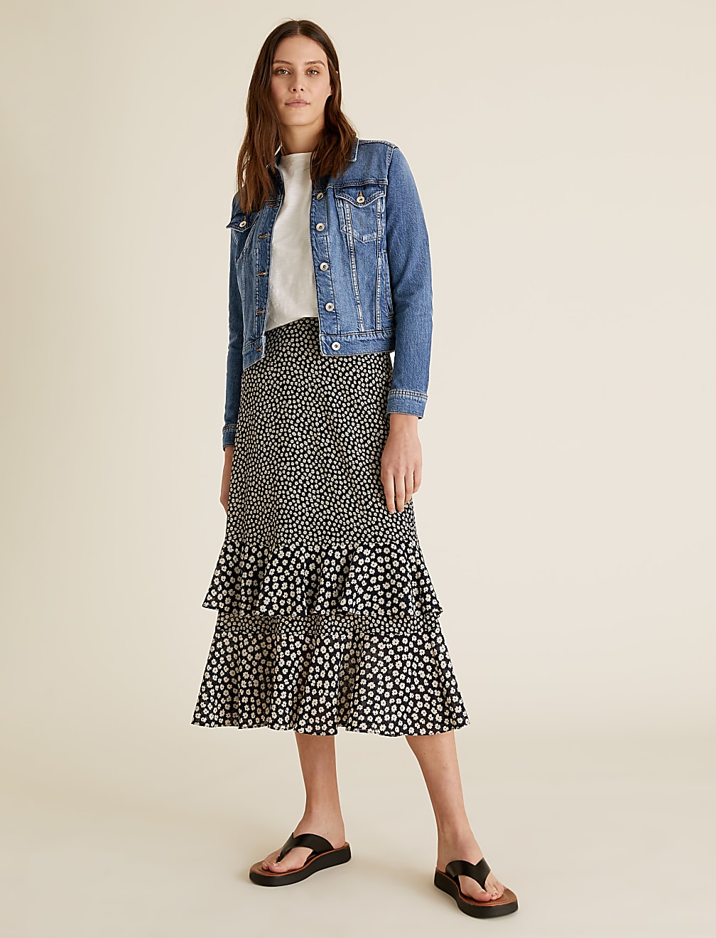 Denim Jacket with Stretch