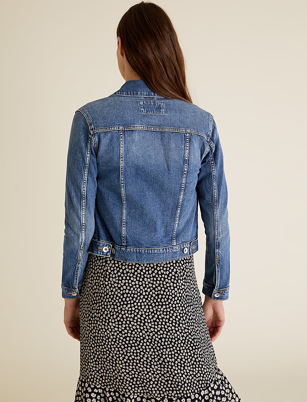 Denim Jacket with Stretch