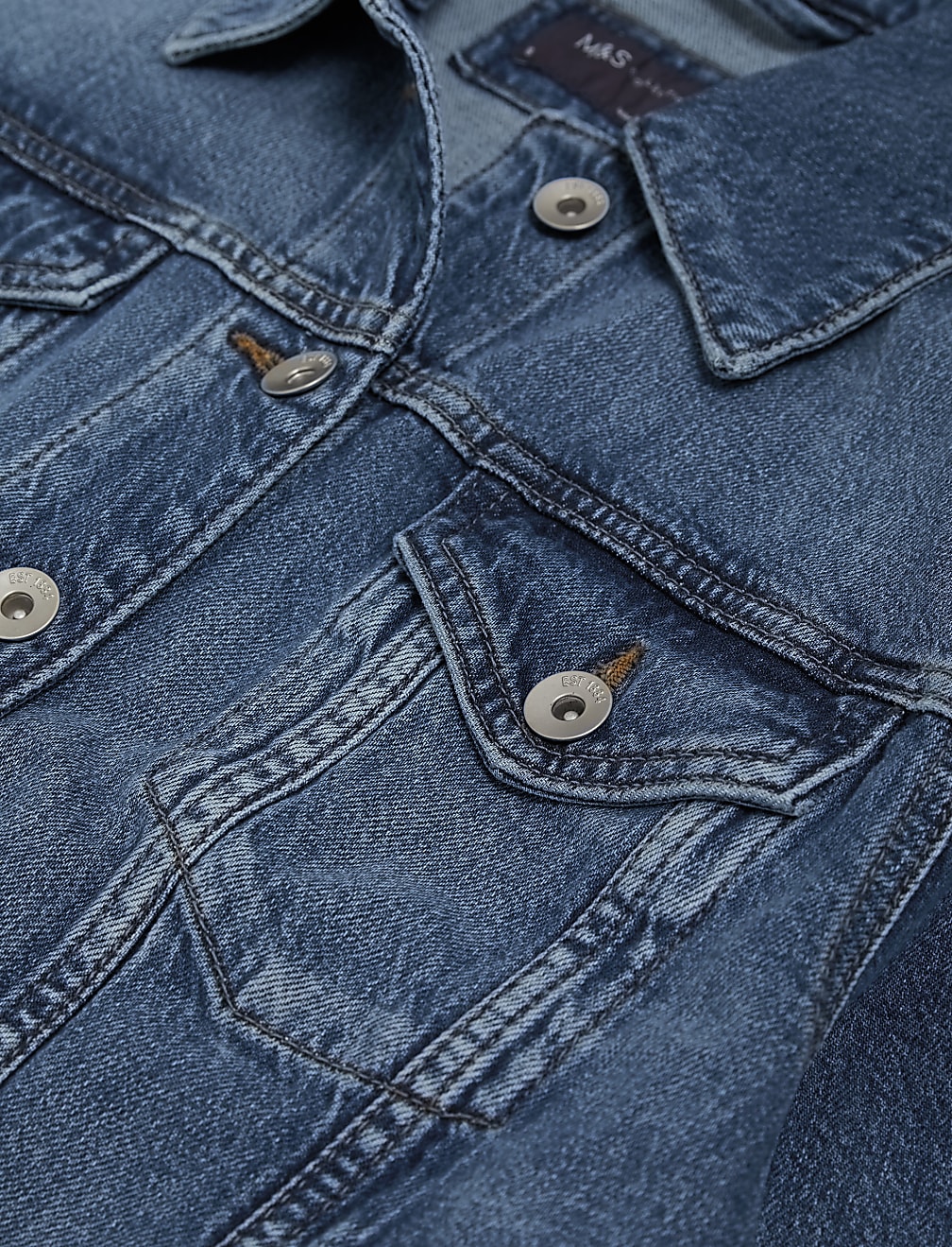 Denim Jacket with Stretch