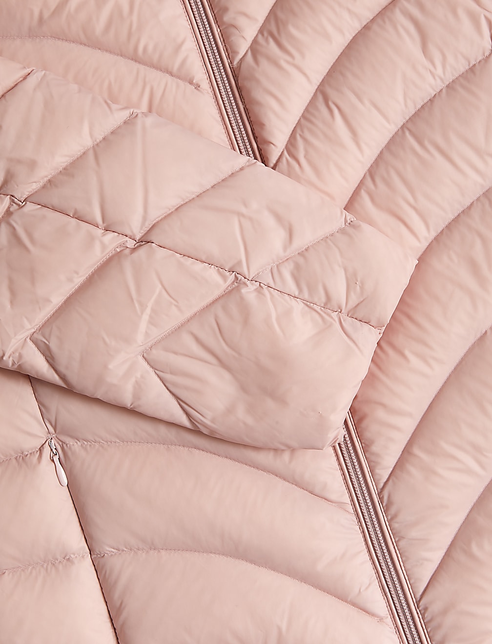 Feather & Down Packaway Puffer Jacket