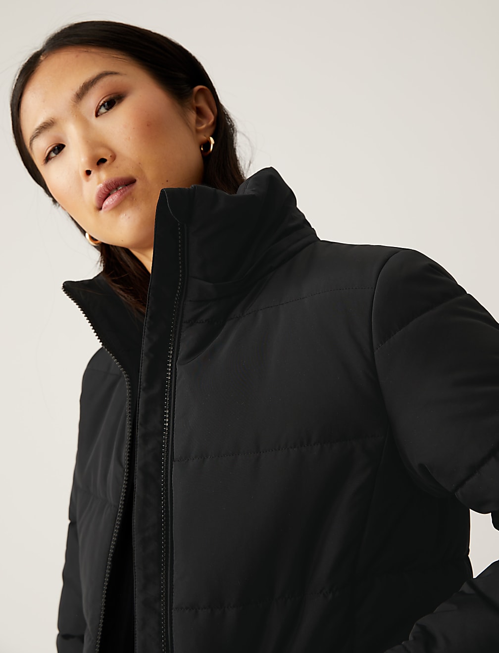 Recycled Thermowarmth&trade; Hooded Puffer Jacket