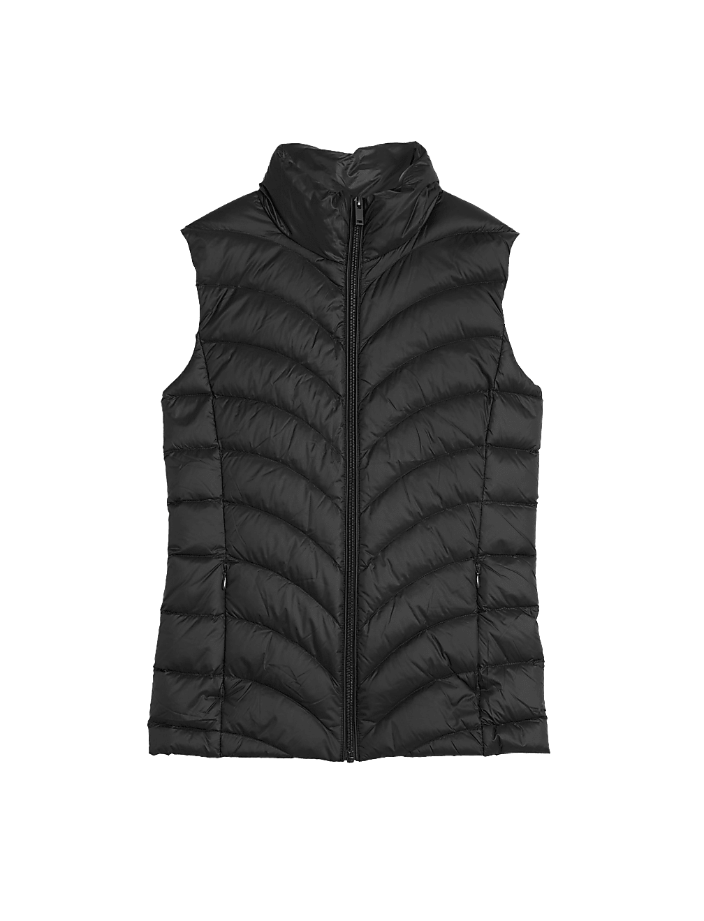 Feather & Down Packaway Puffer Gilet