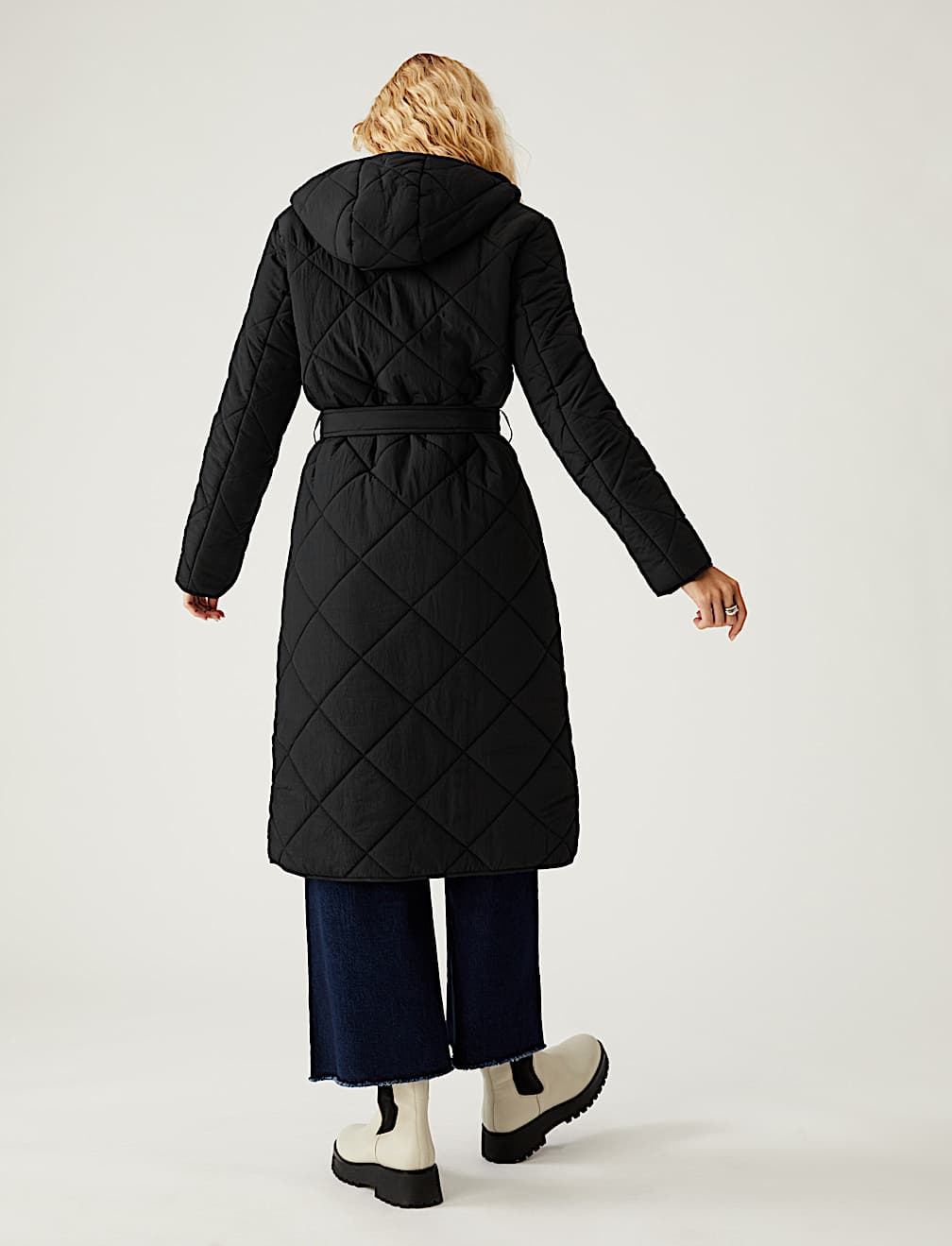 Stormwear&trade; Textured Quilted Puffer Coat