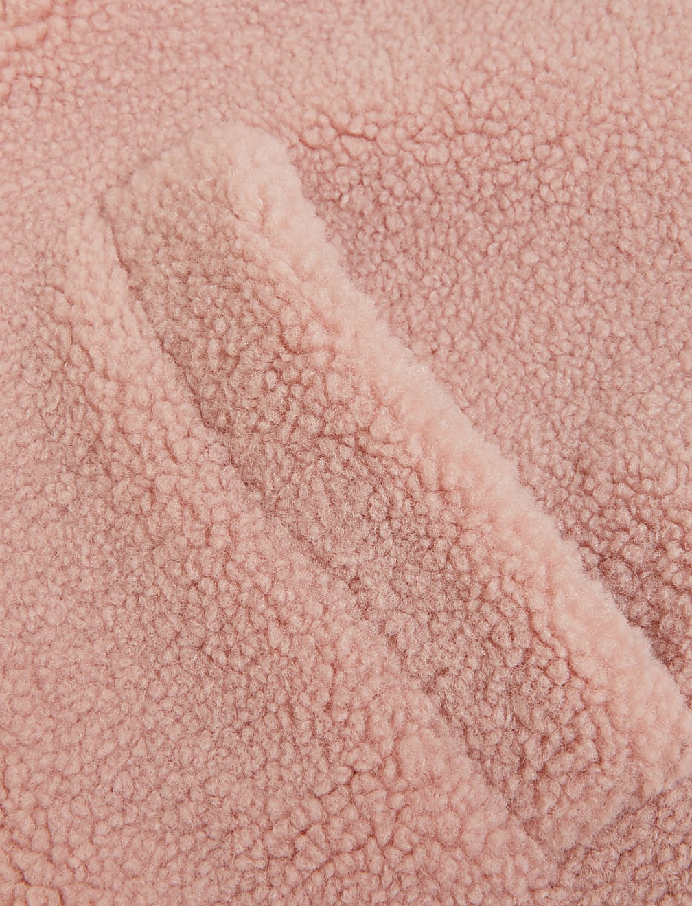 Teddy Textured Hooded Bomber Jacket