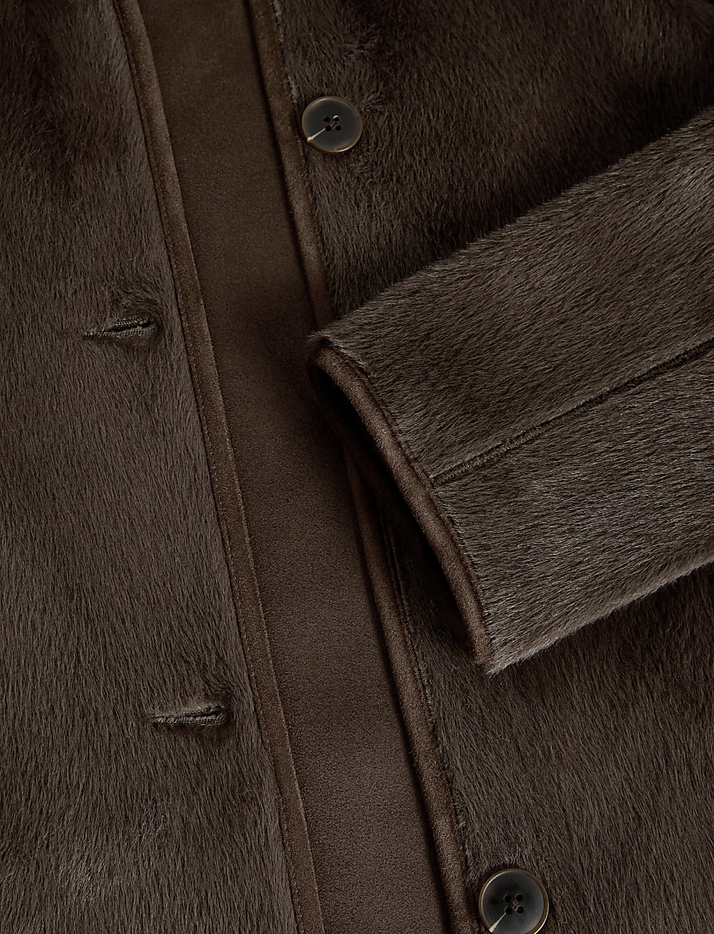 Faux Fur Longline Coat