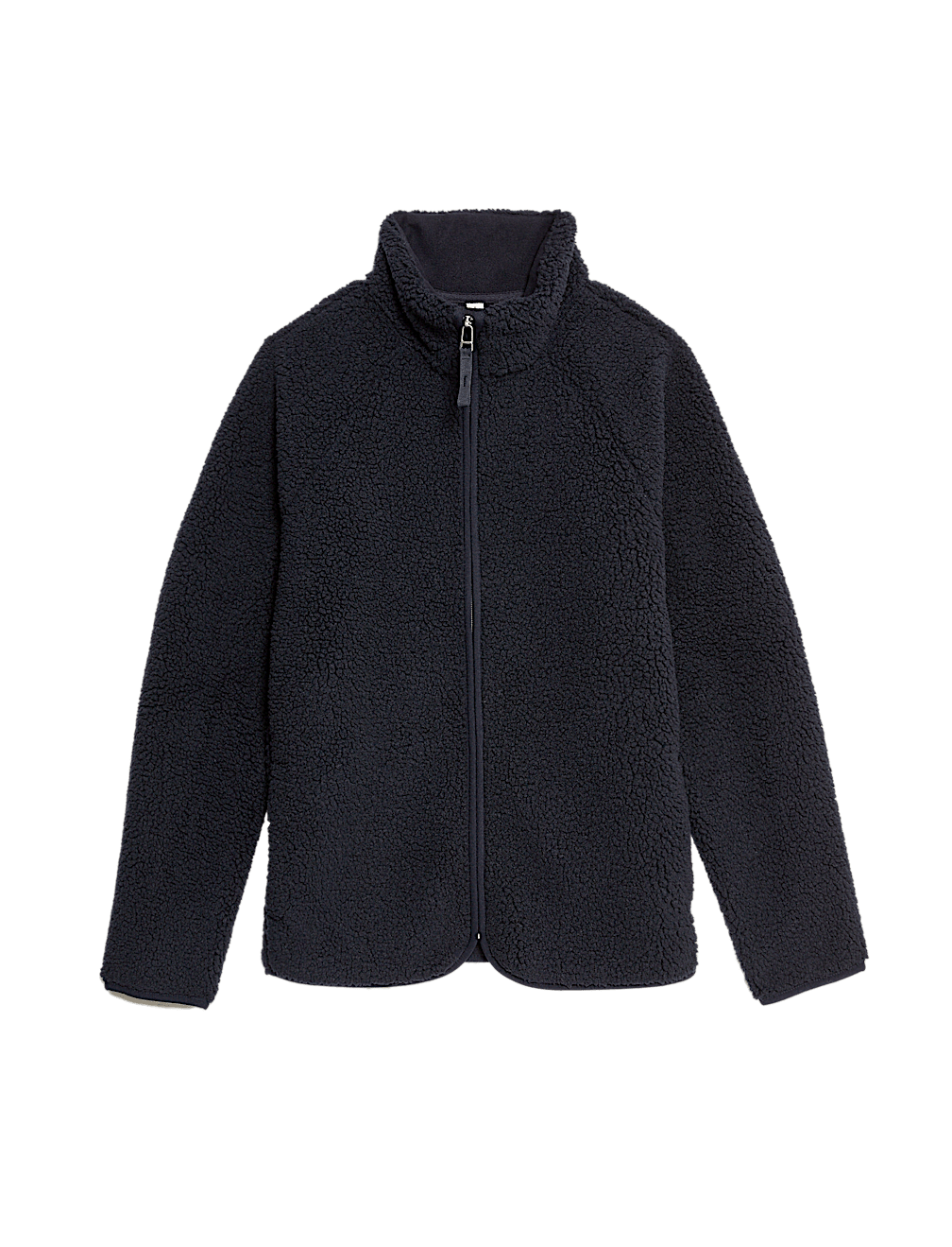 Borg Lightweight Funnel Neck Jacket
