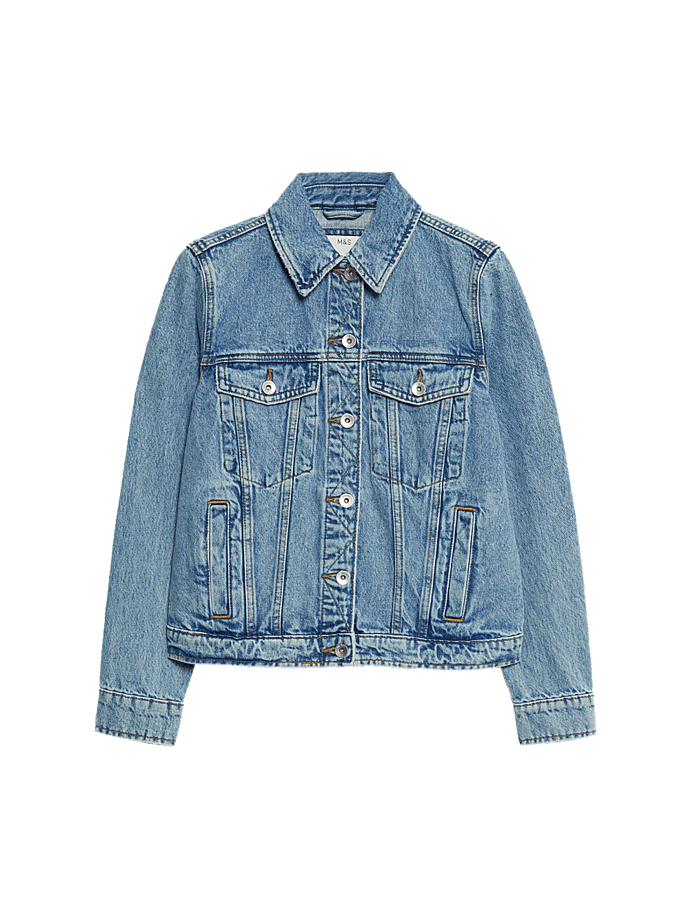 Pure Cotton Denim Jacket