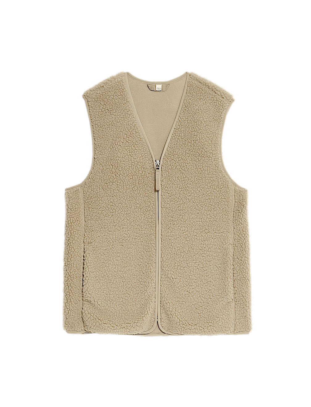Borg Lightweight Collarless Gilet