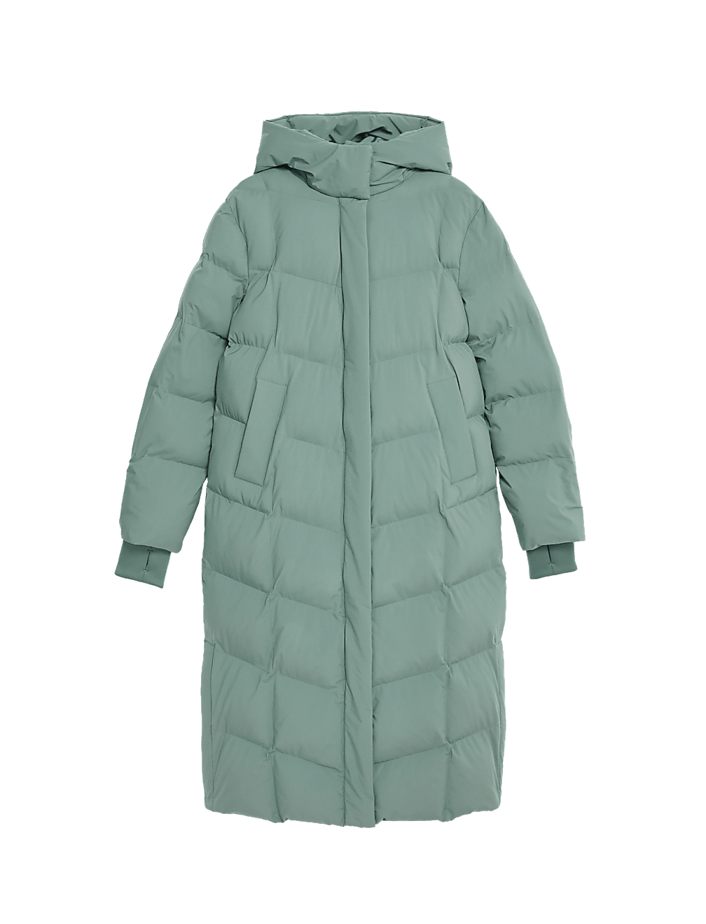 Thermowarmth™ Hooded Longline Duvet Coat