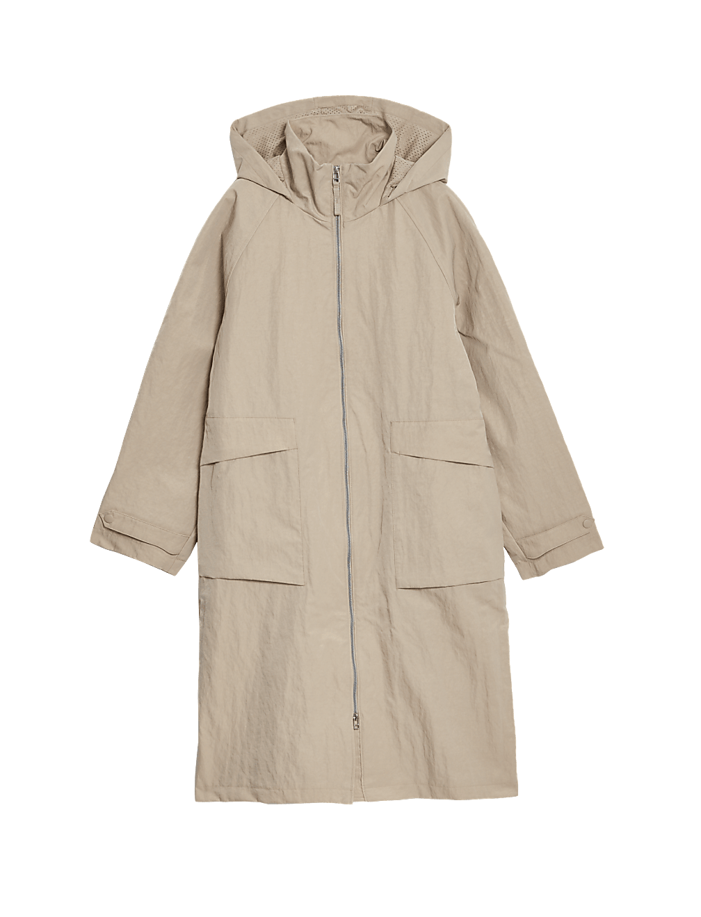 Stormwear™ Funnel Neck Longline Raincoat