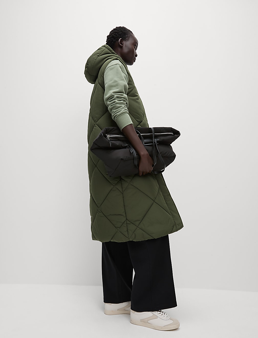 Thermowarmth™ Quilted Longline Puffer Gilet