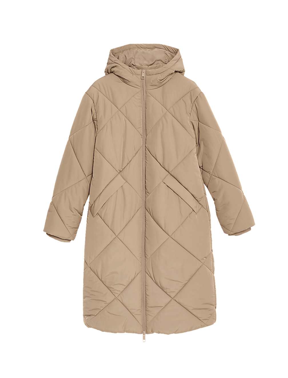 Thermowarmth™ Diamond Quilted Padded Coat