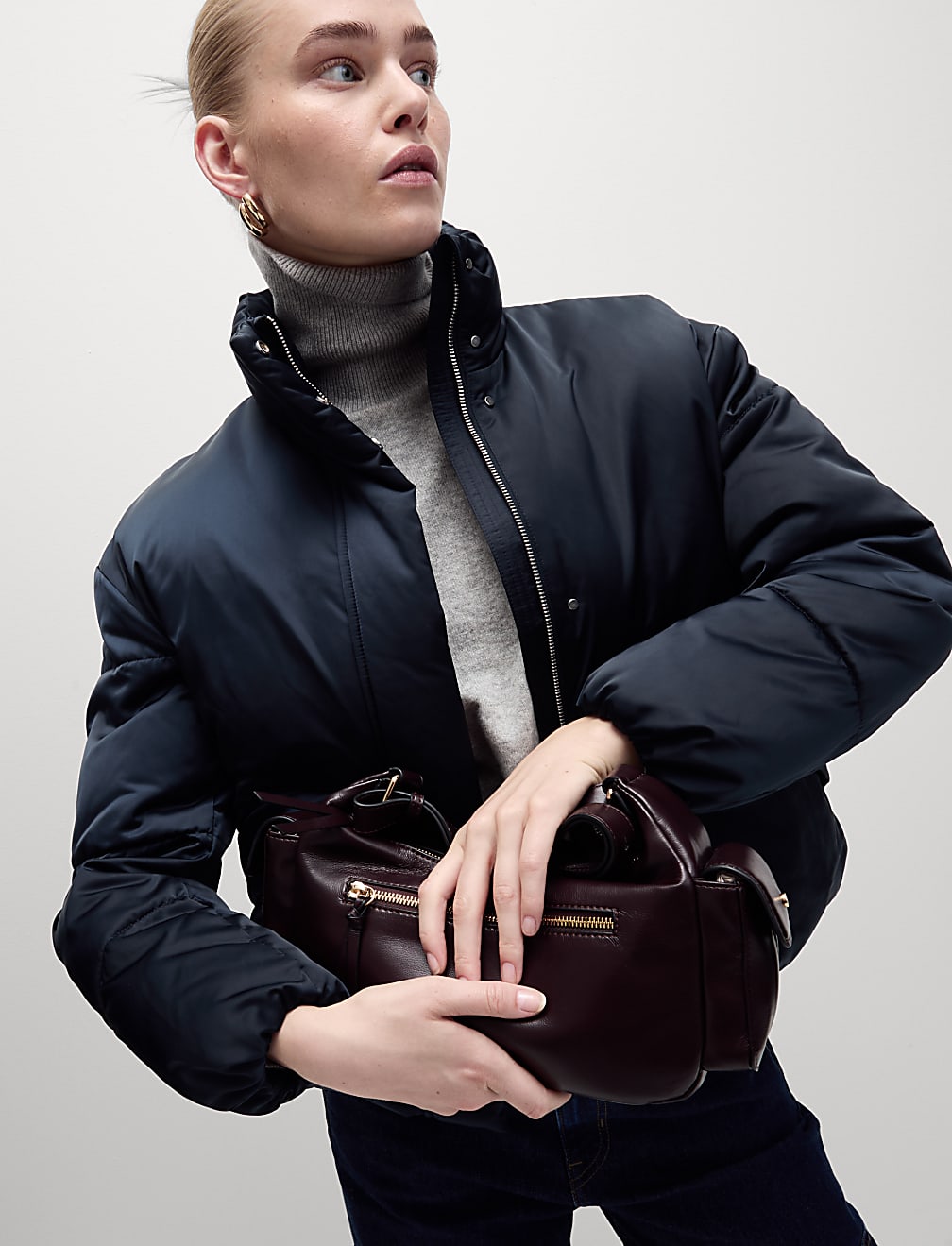 Satin Thermowarmth™ Puffer Jacket