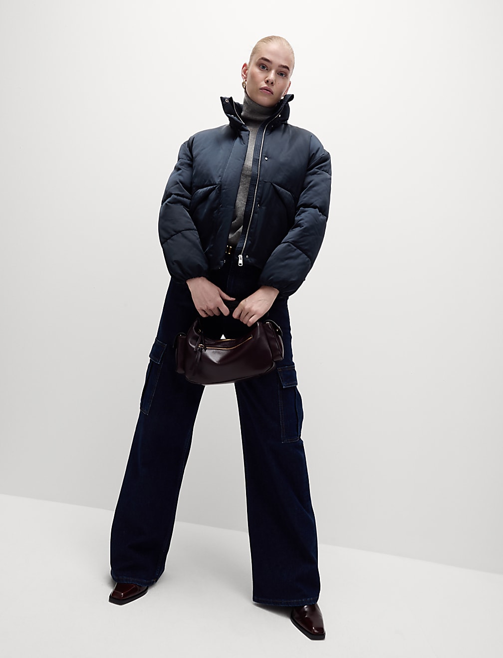 Satin Thermowarmth™ Puffer Jacket
