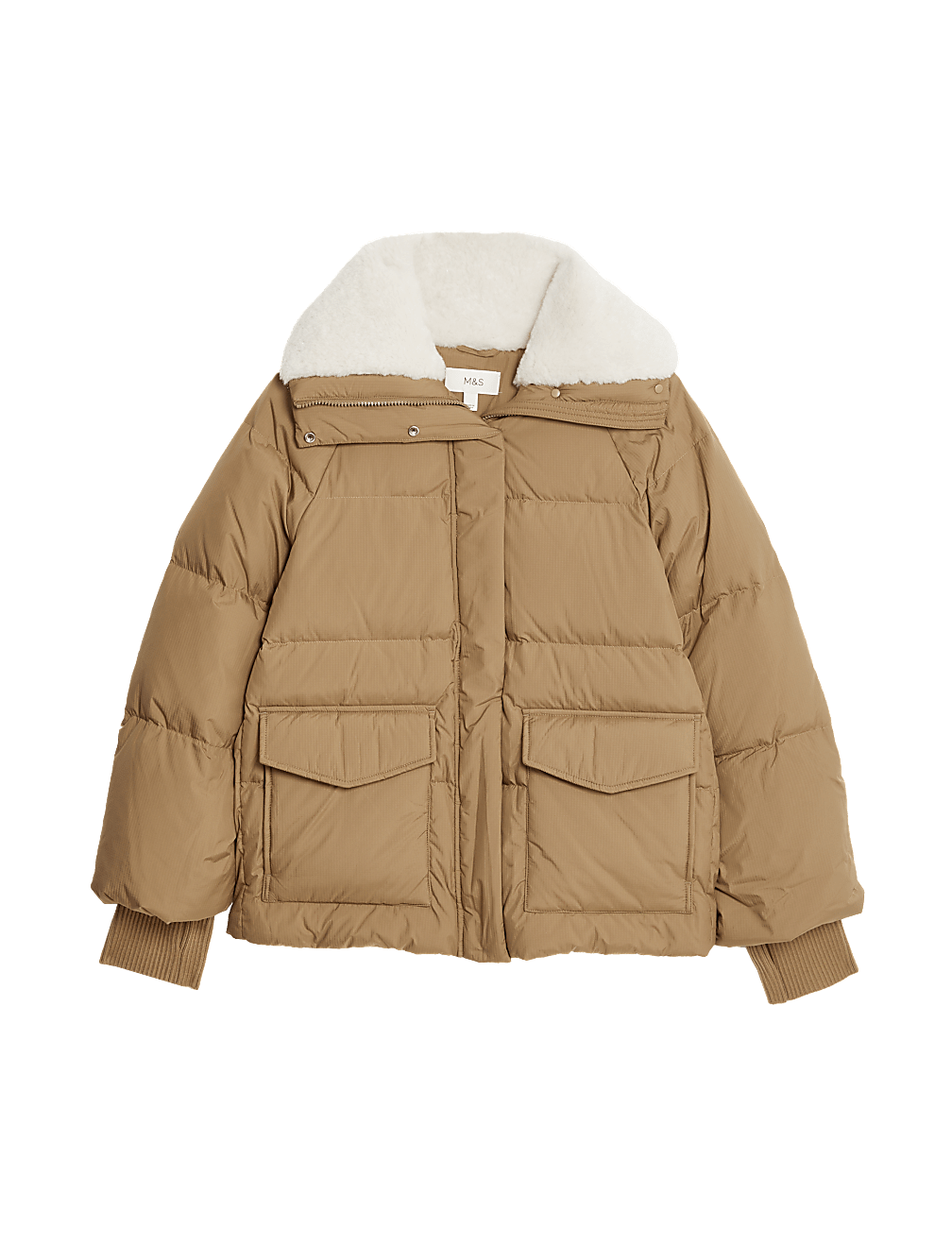 Feather & Down Puffer Jacket