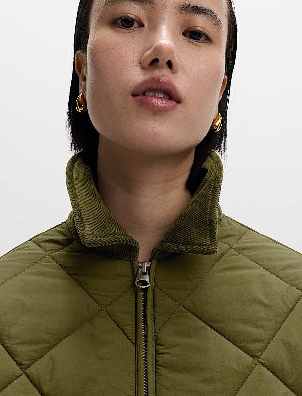 Thermowarmth™ Quilted Collared Jacket