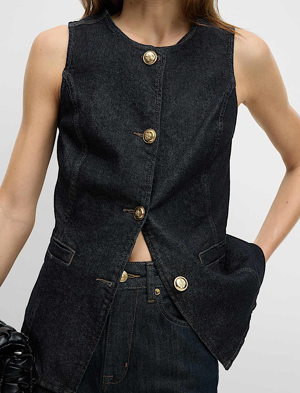Denim Waistcoat