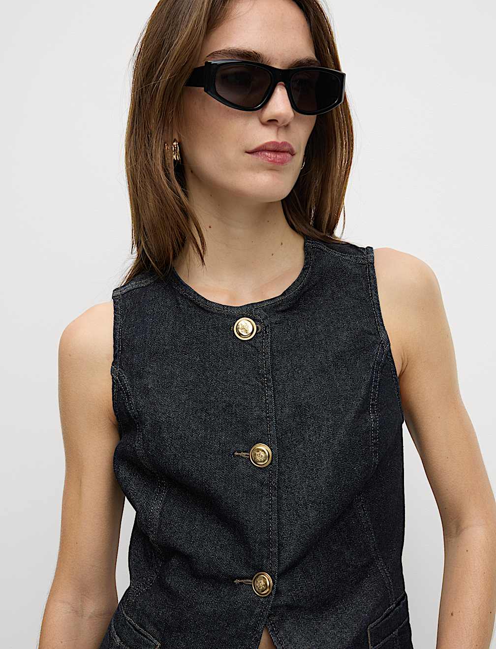 Denim Waistcoat