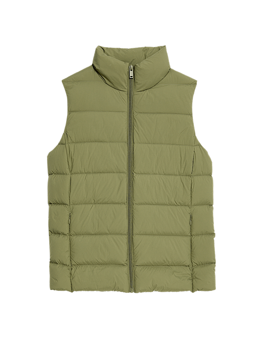 Feather & Down Packaway Funnel Neck Gilet