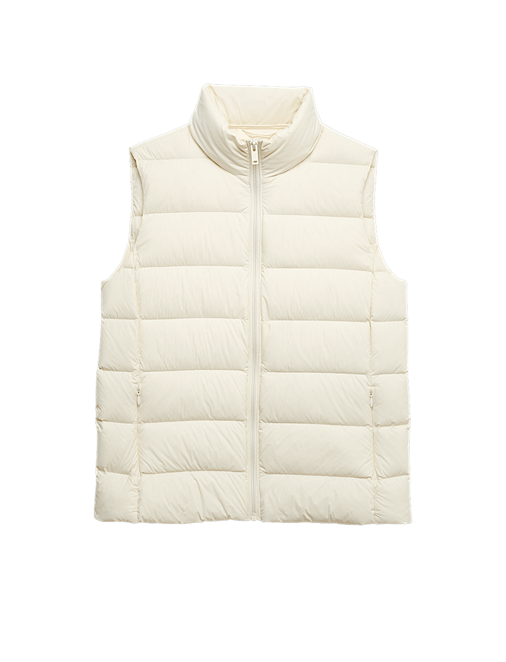 Feather & Down Packaway Funnel Neck Gilet