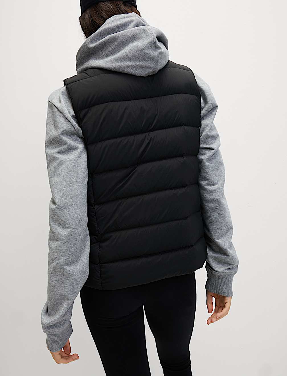 Feather & Down Packaway Funnel Neck Gilet