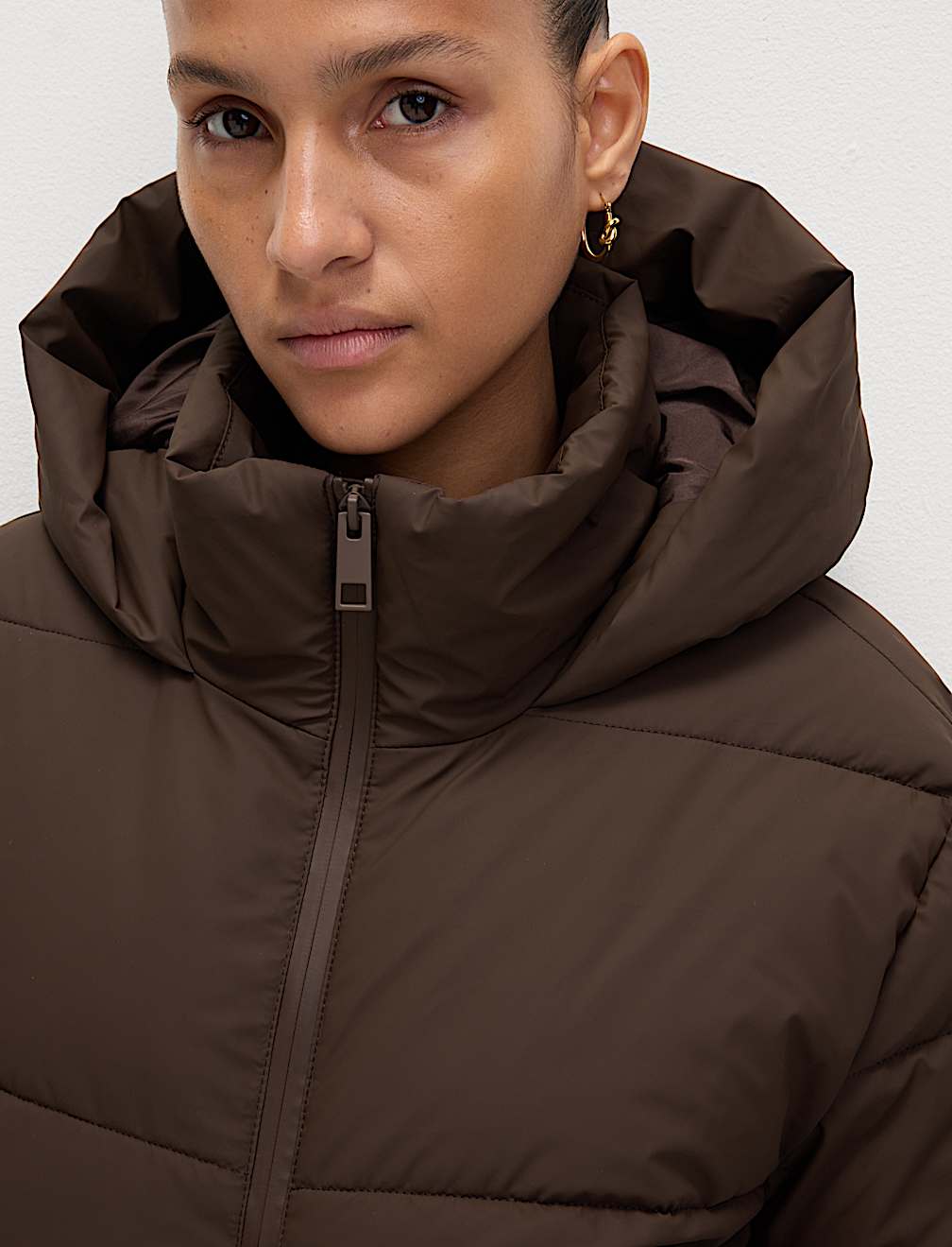 Rubber Thermowarmth™ Padded Duvet Coat