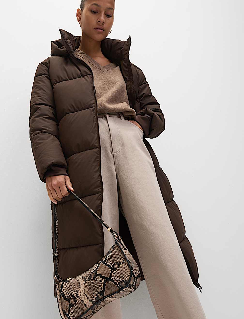 Rubber Thermowarmth™ Padded Duvet Coat