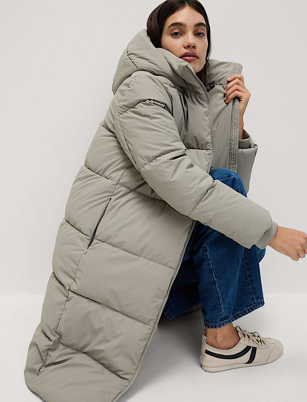 Rubber Thermowarmth™ Padded Duvet Coat