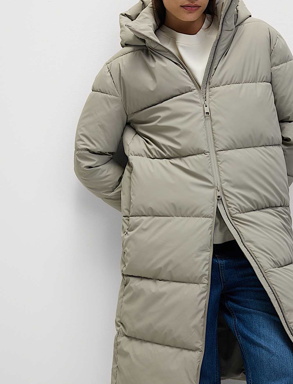 Rubber Thermowarmth™ Padded Duvet Coat
