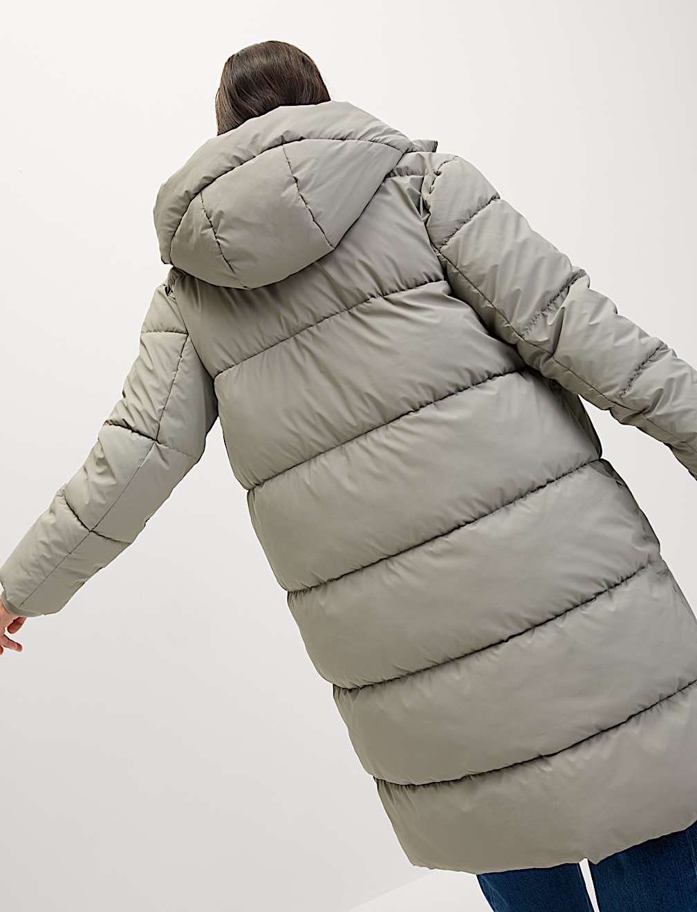 Rubber Thermowarmth™ Padded Duvet Coat