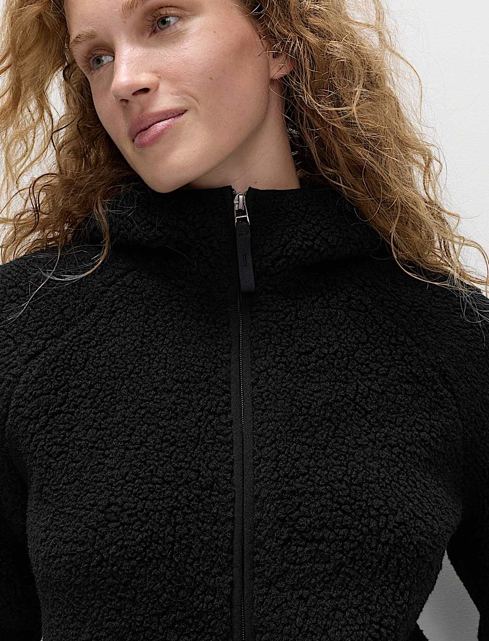 Borg Lightweight Hooded Jacket